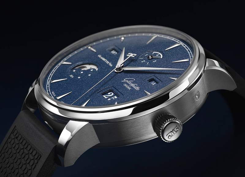 隆重推出:格拉蘇蒂原創 Senator Excellence Perpetual Calendar Bucherer “藍色版本”腕表-復刻表