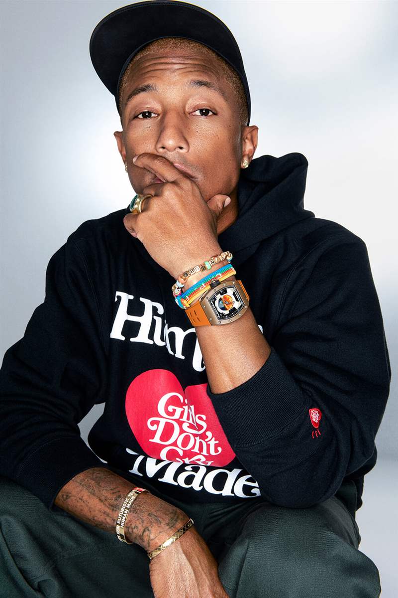 理查德米勒RM 52-05 手動上鏈陀飛輪 Pharrell Williams手表-復(fù)刻表