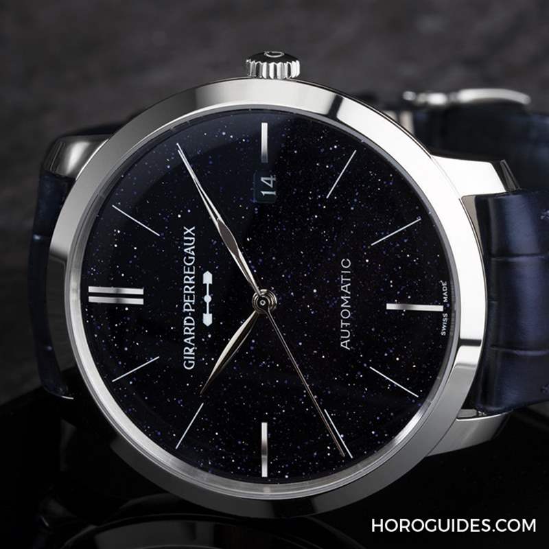GIRARD-PERREGAUX - 來(lái)一場(chǎng)夢(mèng)幻星空之旅｜芝柏表1966 Orion全新砂金石表盤