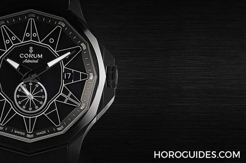 CORUM - 黑潮涌現，五色齊發｜Corum Admiral 42 Automatic Full Black