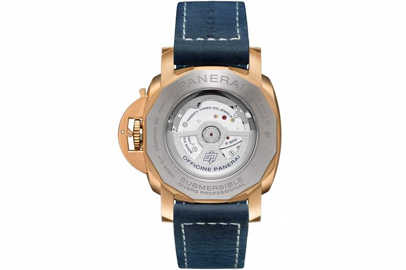 沛納海Panerai 2021全新青銅表|Submersible Bronzo Blu Abisso更落力保護海洋-復(fù)刻表