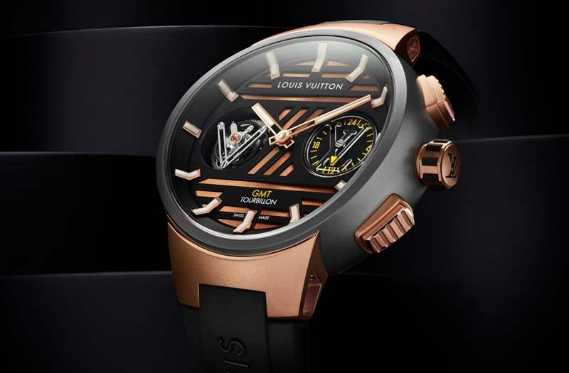 Louis Vuitton Tambour Curve GMT Flying Tourbillon|注入現(xiàn)代風(fēng)格的對(duì)稱美學(xué)-復(fù)刻表