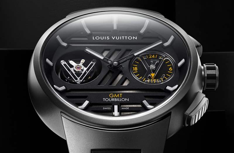Louis Vuitton Tambour Curve GMT Flying Tourbillon|注入現(xiàn)代風(fēng)格的對(duì)稱美學(xué)-復(fù)刻表
