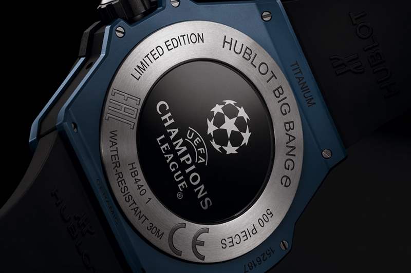 歐聯(lián)官方認(rèn)證智能腕表!宇舶Hublot Big Bang E UEFA Champions League-復(fù)刻表