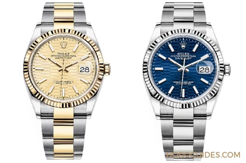 熱帶風(fēng)情上場(chǎng)!ROLEX Datejust 36棕櫚葉面盤-復(fù)刻表