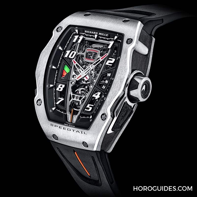 當(dāng)超級腕表遇到神級超跑!RICHARD MILLE X McLaren Speedtail聯(lián)名腕表RM 40-01自動上鏈陀飛輪腕表-復(fù)刻表