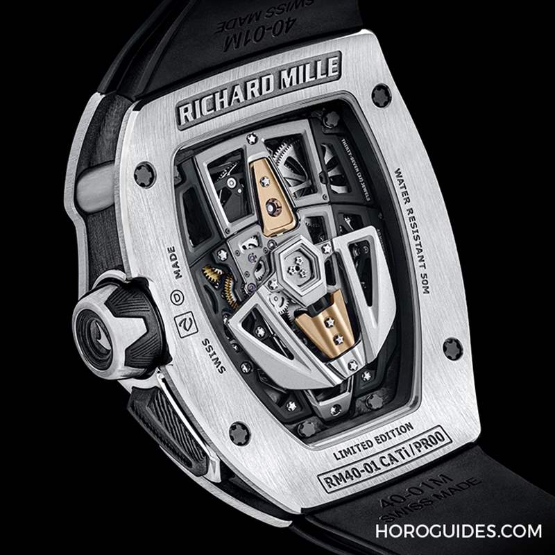 當(dāng)超級腕表遇到神級超跑!RICHARD MILLE X McLaren Speedtail聯(lián)名腕表RM 40-01自動上鏈陀飛輪腕表-復(fù)刻表