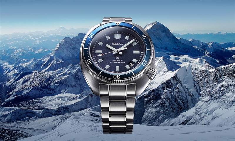 紀(jì)念探險(xiǎn)家植村直己80周年SEIKO 1970年P(guān)rospex Diver現(xiàn)代詮釋版-復(fù)刻表