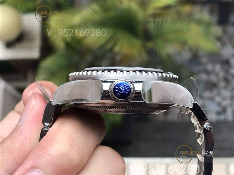 AR廠勞力士漸變藍鬼王v2版腕表復(fù)刻做工怎么樣對比n廠漸變鬼王-復(fù)刻表