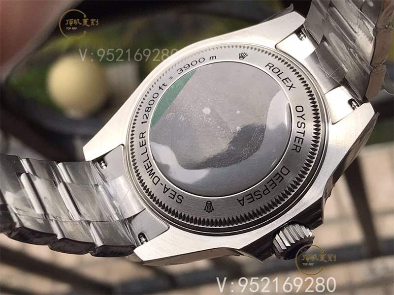 AR廠勞力士漸變藍鬼王v2版腕表復(fù)刻做工怎么樣對比n廠漸變鬼王-復(fù)刻表