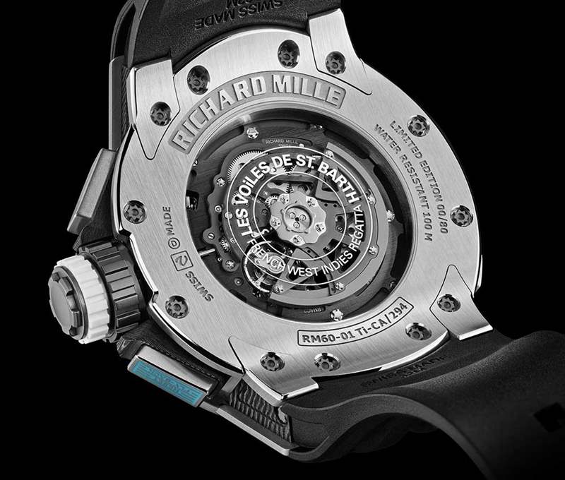 理查德·米勒 RM 60-01 自動飛返計時碼表 LES VOILES DE ST BARTH-復刻表