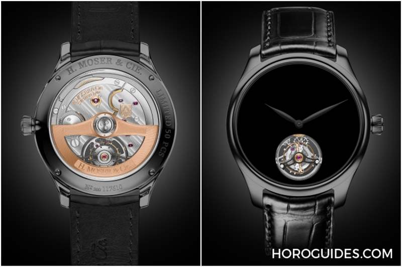 H. MOSER & CIE - 慶祝全新銷售平臺上線！ H. MOSER & CIE.推出三款Vantablack?腕表