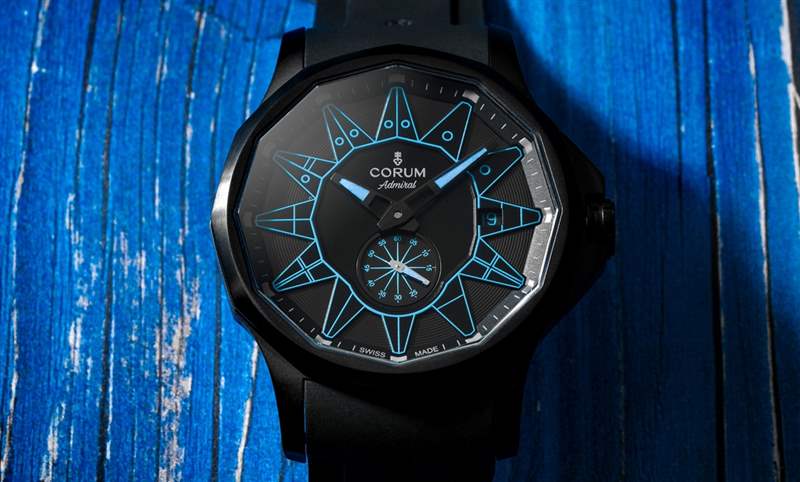 黑潮涌現，五色齊發｜Corum Admiral 42 Automatic Full Black