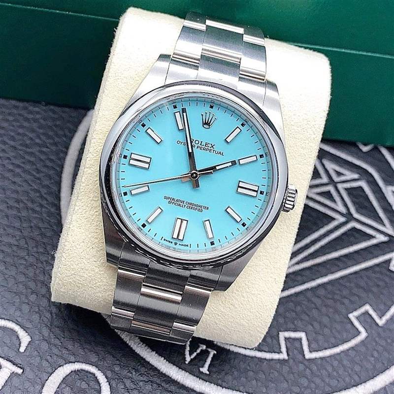 勞力士Rolex停產OP系列部分手表最搶手41mm TIFFANY色表面已成歷史?-復刻表