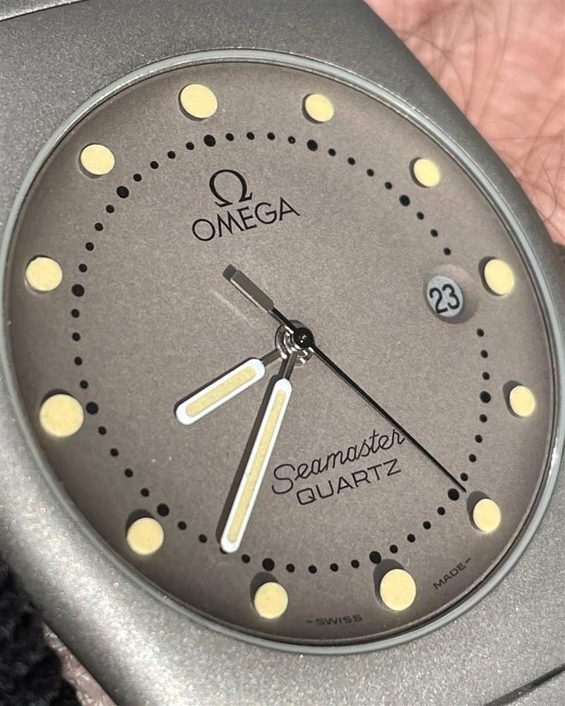 有錶友在IG分享Seamaster Recife,讓人驚覺最平價的歐米茄早在30多年前就出現過了。(IG@steviemac1040) OMEGA x SWATCH MoonSwatch全球爆紅之后海馬成下一波聯名款?-復刻表