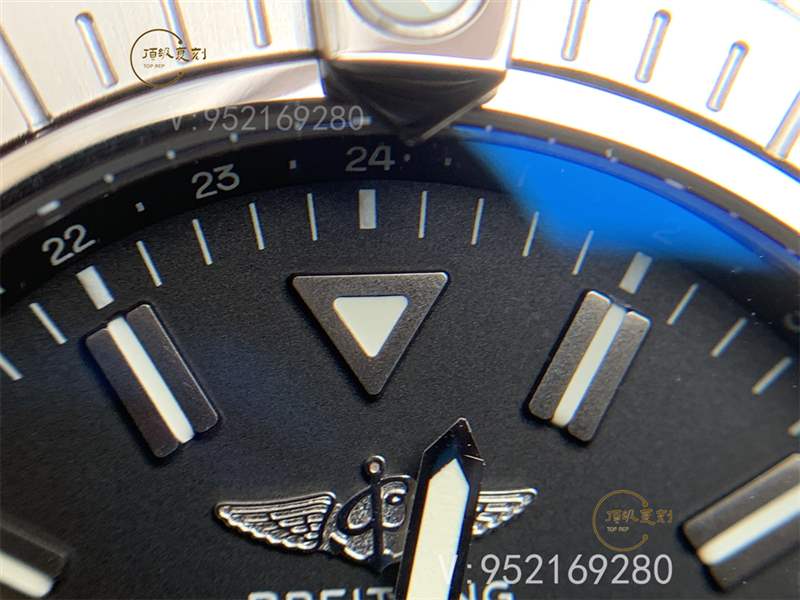GF廠(chǎng)百年靈復(fù)仇者45mm男士機(jī)械復(fù)刻表做工怎么樣GMT雙時(shí)區(qū)-復(fù)刻表