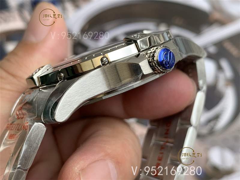 GF廠(chǎng)百年靈復(fù)仇者45mm男士機(jī)械復(fù)刻表做工怎么樣GMT雙時(shí)區(qū)-復(fù)刻表