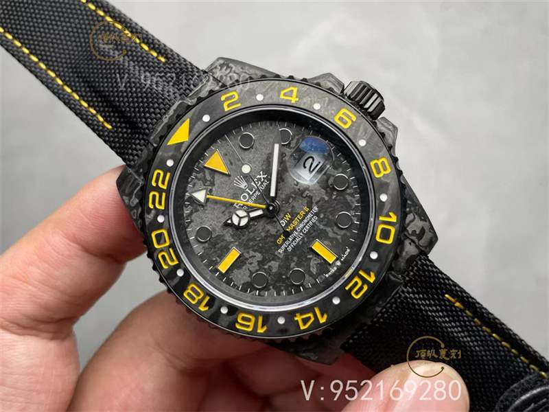VS廠新品勞力士Ntpt格林尼治碳纖維復(fù)刻表3186機芯做工怎么樣-復(fù)刻表