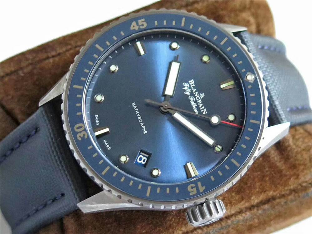 ZF廠寶珀五十噚陶瓷藍盤5000-0240-O52A復(fù)刻表做工怎么樣-復(fù)刻表