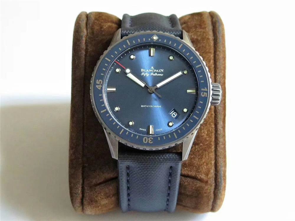 ZF廠寶珀五十噚陶瓷藍盤5000-0240-O52A復(fù)刻表做工怎么樣-復(fù)刻表