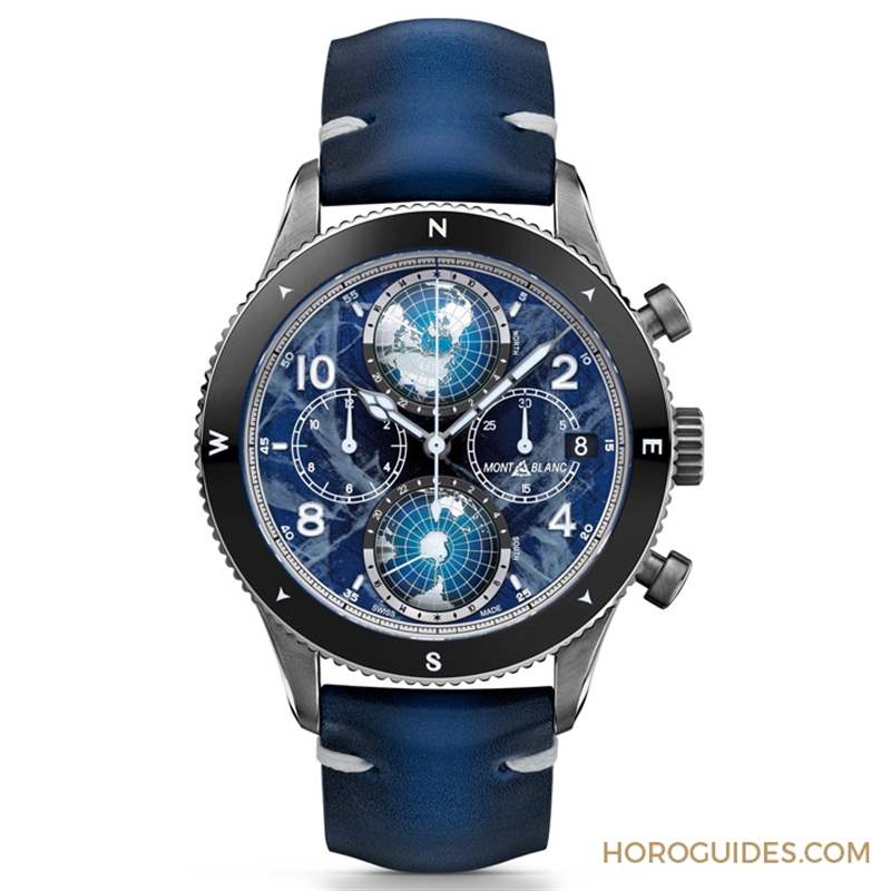 MONTBLANC - 零氧！ 耐用、精準、不起霧｜Montblanc 1858系列Geosphere世界時區零氧限量腕表的極限探險魂