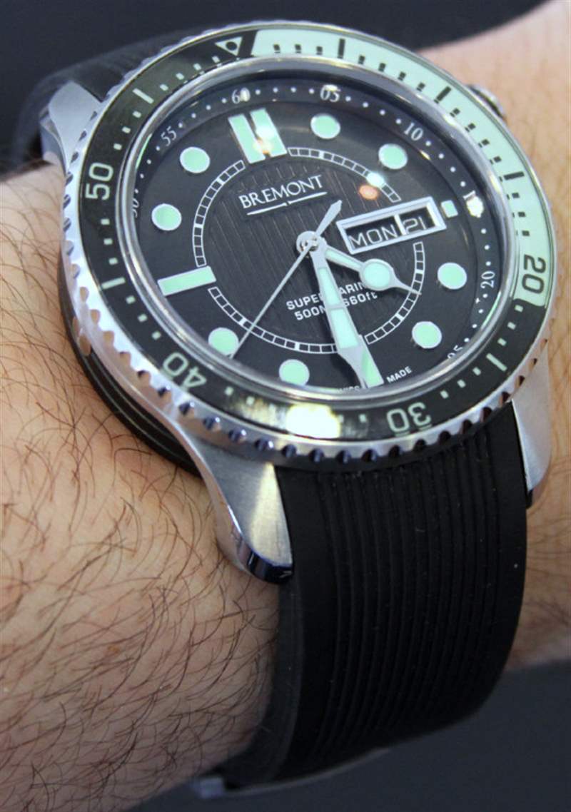 Bremont Supermarine 500 watch 1 布里蒙特超級海軍Bremont?Supermarine 500潛水腕表-復(fù)刻表