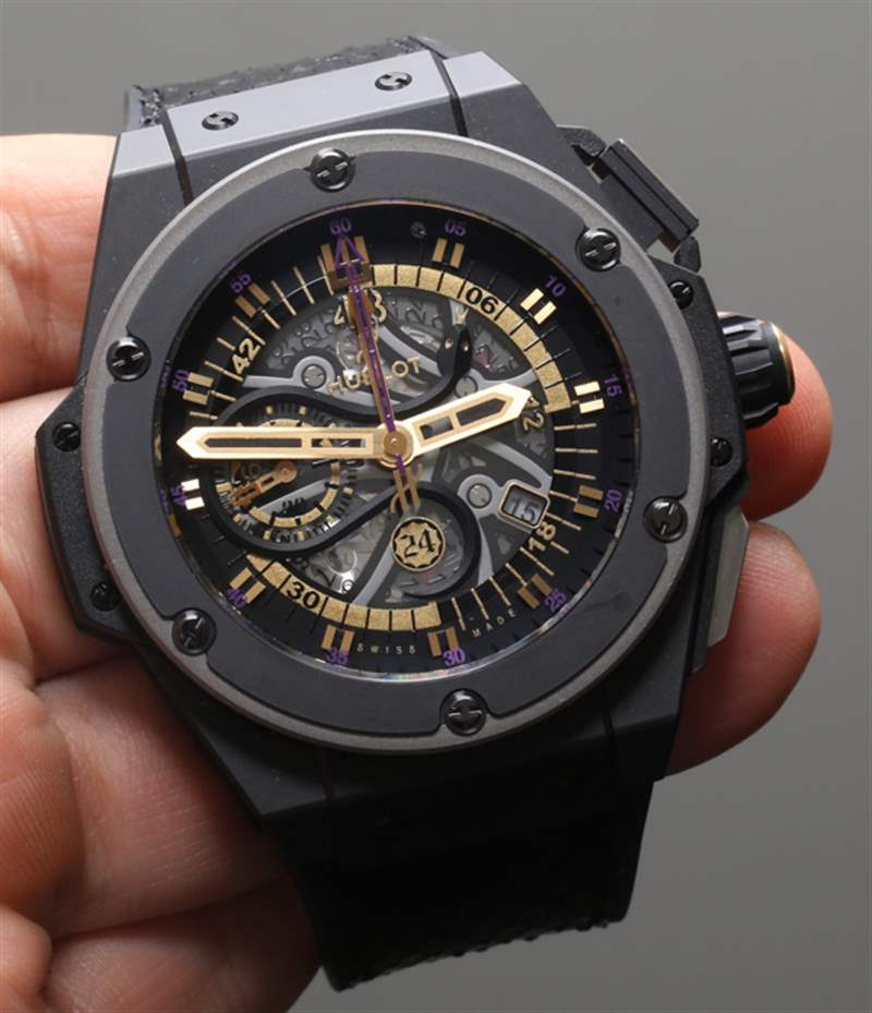 親身體驗科比·布萊恩特(Kobe Bryant)的新款Hublot手表-復刻表