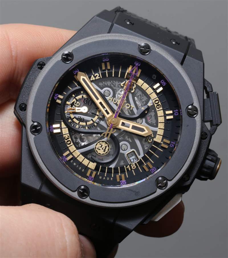 親身體驗科比·布萊恩特(Kobe Bryant)的新款Hublot手表-復刻表