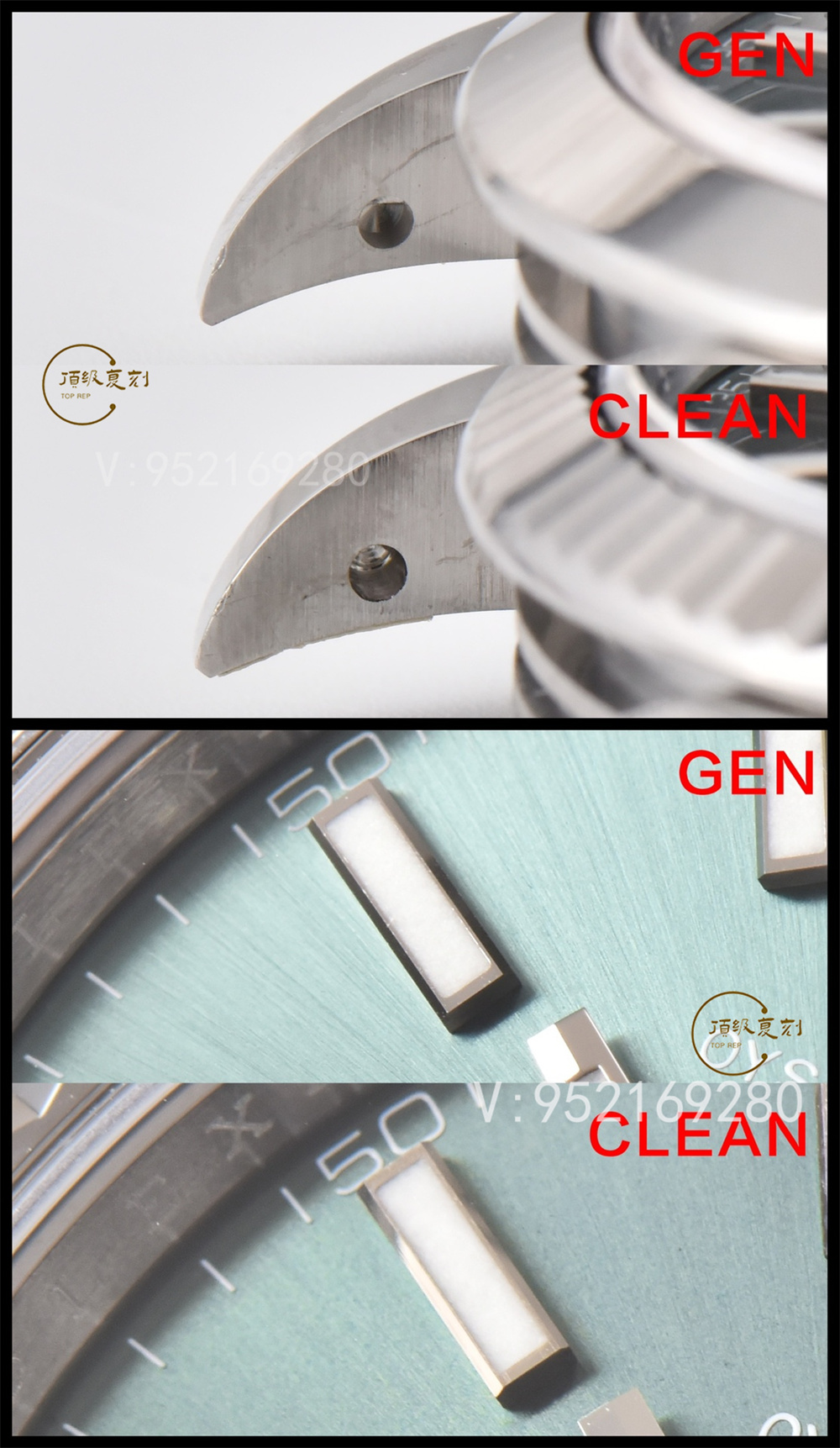 Clean廠C廠薄荷綠日志41mm對比正品怎么樣,C廠薄荷綠日志真假對比評測-復刻表