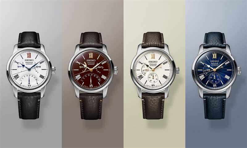 SEIKO制表110周年，Presage Craftsmanship系列腕表延攬日本工藝職人為面盤加持