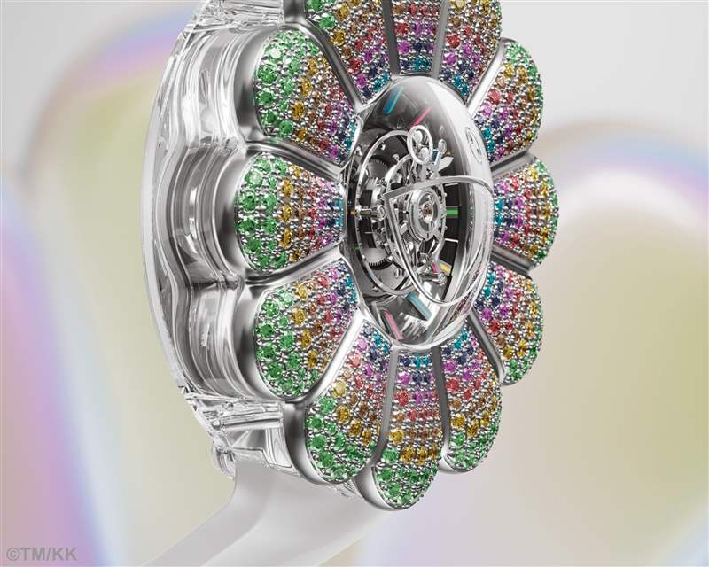 Hublot再聯乘村上隆獨一無二微笑之花震撼作-復刻表