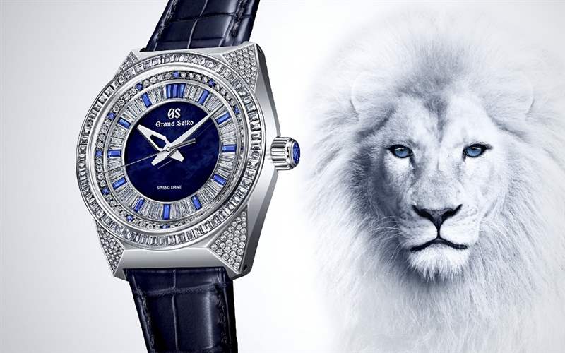 Grand Seiko推出Masterpiece Collection Spring Drive 8-Day SBGD213高級(jí)珠寶腕表:白獅-復(fù)刻表