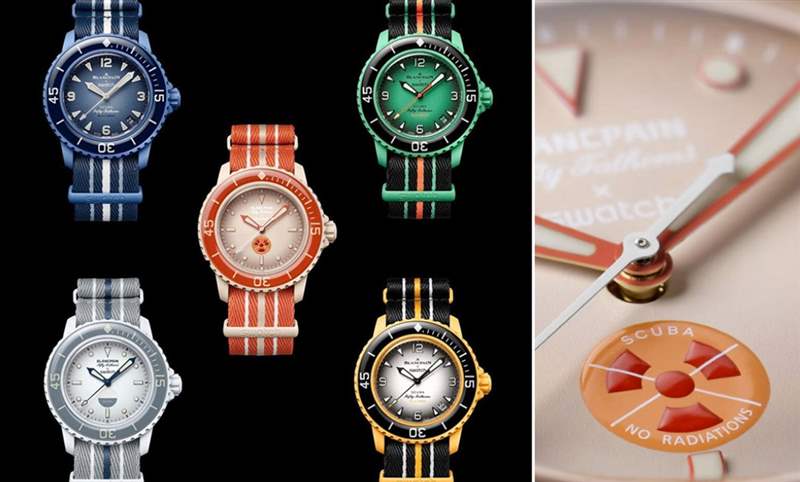 SWATCH - BLANCPAIN x SWATCH五款聯(lián)名表公開，這兩支最應(yīng)該買！