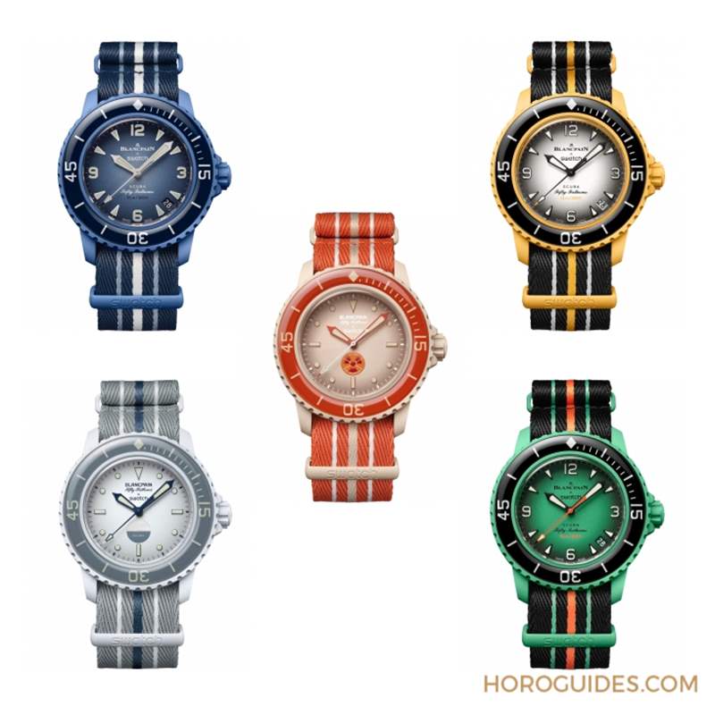 SWATCH - BLANCPAIN x SWATCH五款聯(lián)名表公開，這兩支最應(yīng)該買！