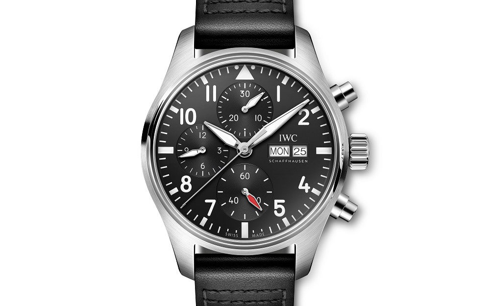 萬(wàn)國(guó)推出Pilot’s Watch Chronograph 41黑色表盤(pán)計(jì)時(shí)碼表-復(fù)刻表