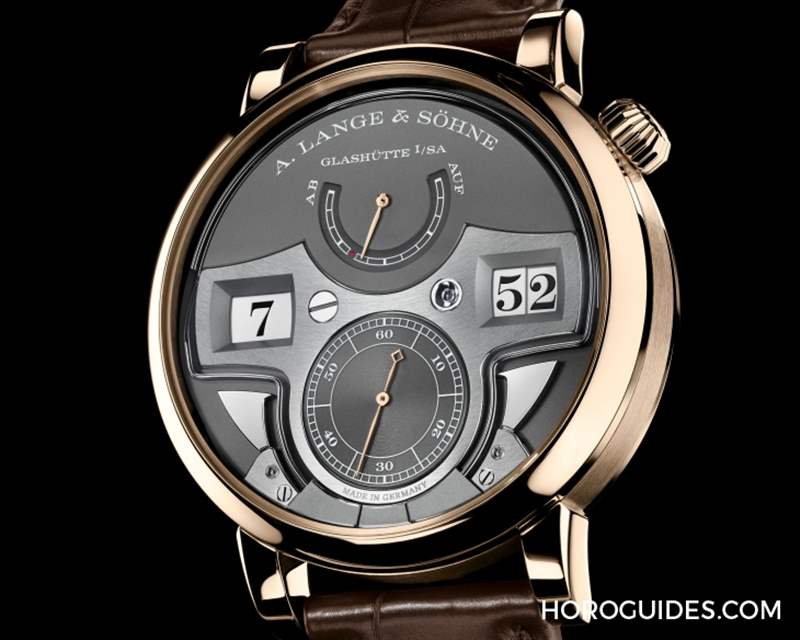 溫暖蜜金限量登場|朗格Zeitwerk Minute Repeater 18K蜂蜜金版-復刻表