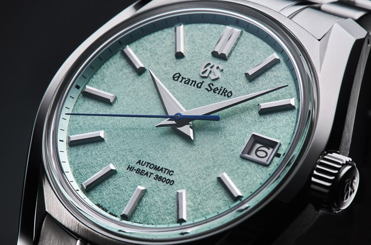 GRAND SEIKO 2023年臺灣限定版以節(jié)氣「榖雨」為靈感天青色面盤充滿春天活力-復(fù)刻表