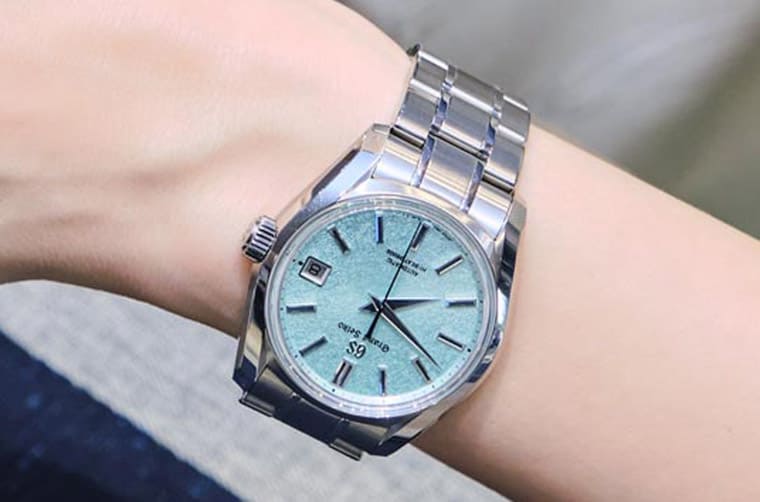 GRAND SEIKO 2023年臺灣限定版以節(jié)氣「榖雨」為靈感天青色面盤充滿春天活力-復(fù)刻表