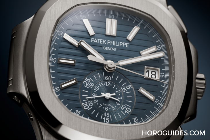 PATEK PHILIPPE - 乳光藍灰面活力風，復雜功能運動表齊換色｜PATEK PHILIPPE Nautilus、Aquanaut新款