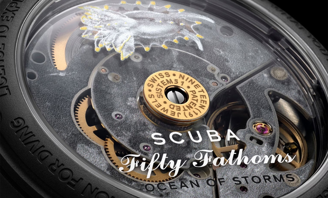 太驚喜!更貼近五十噚腕表神韻的黑色調(diào)Blancpain × Swatch聯(lián)名表款「Ocean of Storm」現(xiàn)身-復(fù)刻表