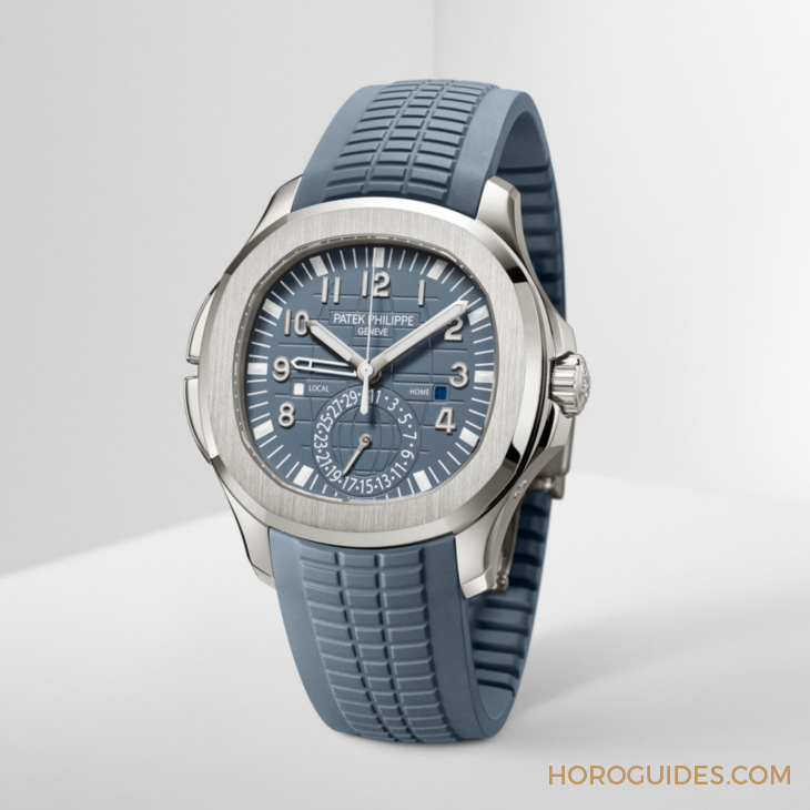 PATEK PHILIPPE - 乳光藍灰面活力風，復雜功能運動表齊換色｜PATEK PHILIPPE Nautilus、Aquanaut新款
