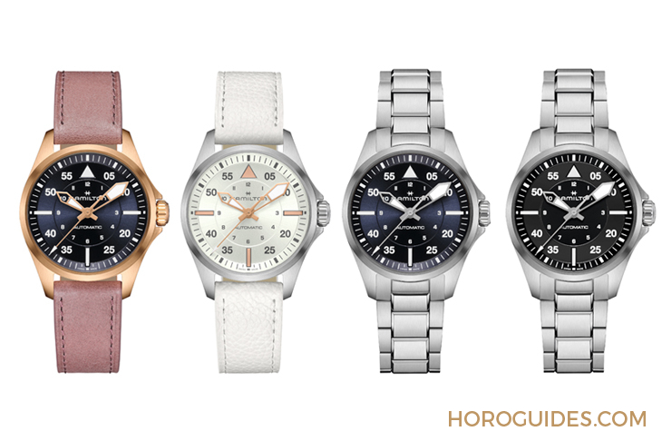 HAMILTON - 設計微調、新增尺寸，HAMILTON Khaki Aviation Pilot系列七款新作再現軍風