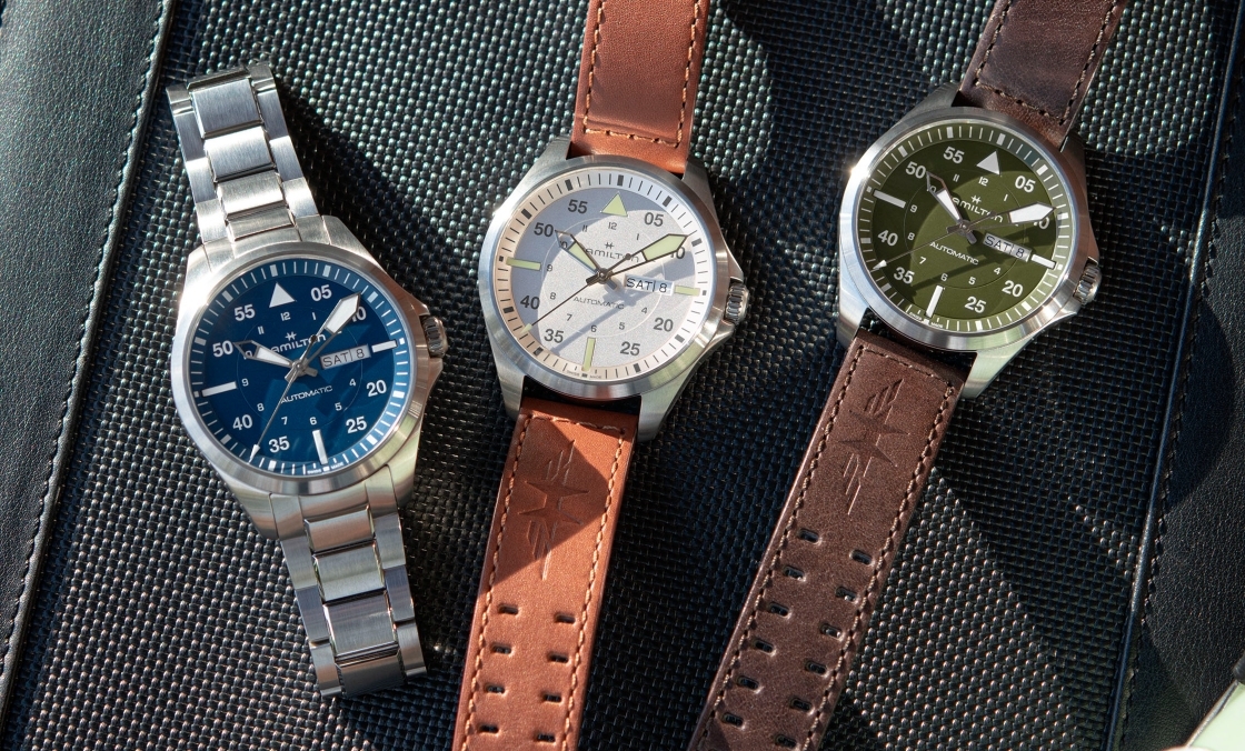 HAMILTON - 設計微調、新增尺寸，HAMILTON Khaki Aviation Pilot系列七款新作再現軍風