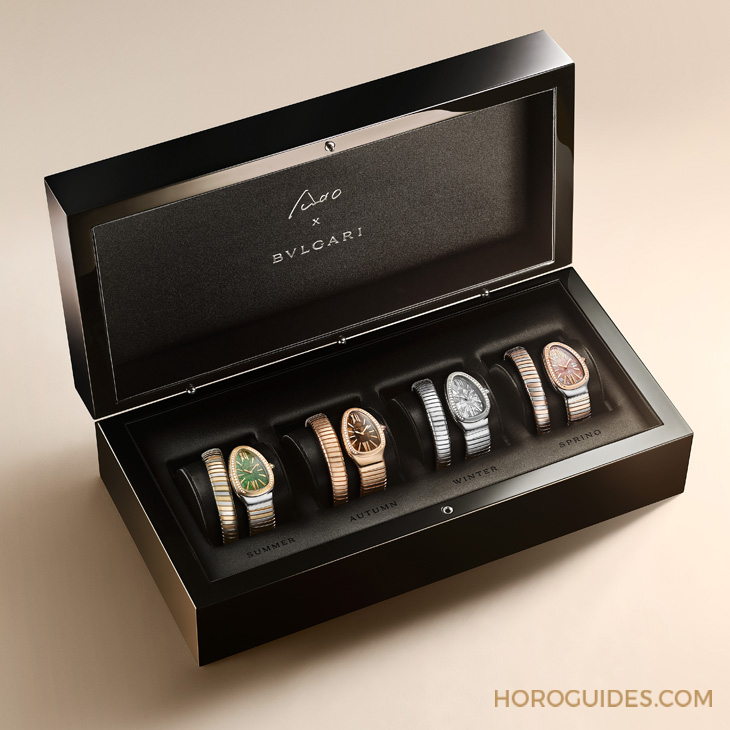 BVLGARI - 安藤忠雄為Serpenti出手了、全球最薄陀飛輪機(jī)芯黑化上陣｜BVLGARI W&W 2024速覽