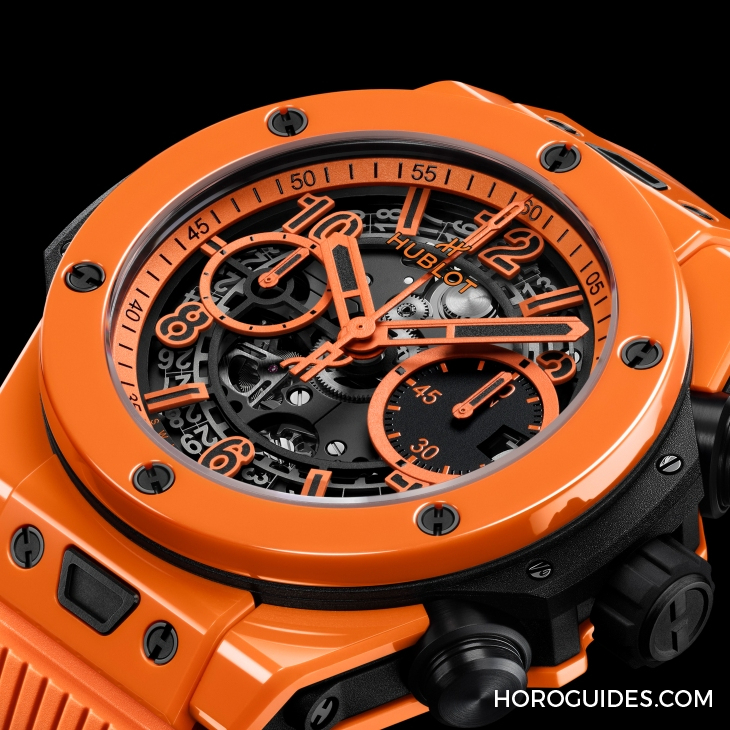 今夏最時(shí)尚的色彩! HUBLOT推出全新Big Bang Unico Orange Ceramic橙色陶瓷腕表-復(fù)刻表