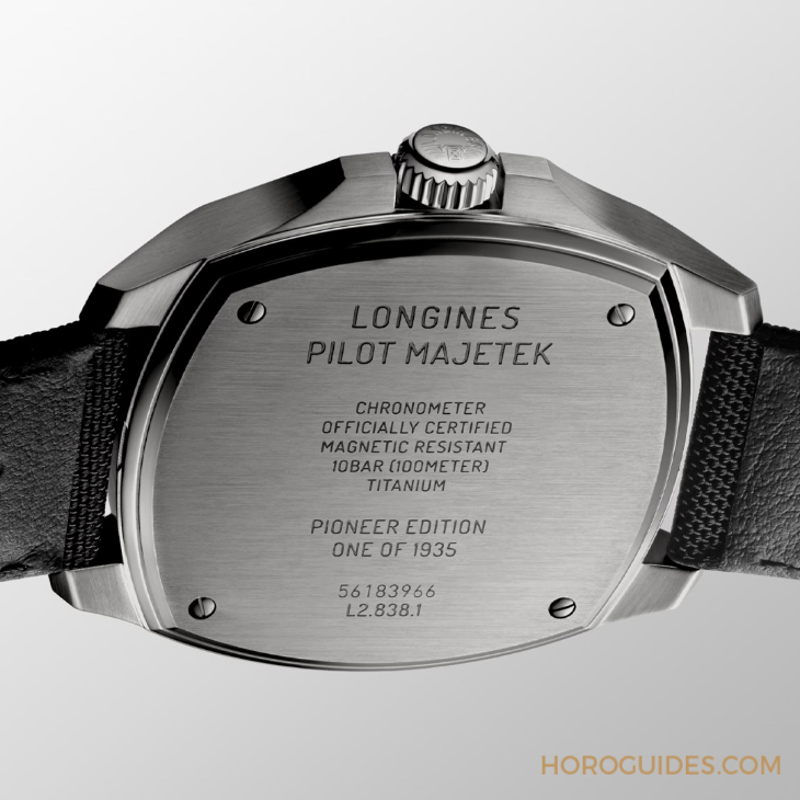 LONGINES - 首見(jiàn)五級(jí)鈦金屬款！ LONGINES推出Pilot Majetek限量版