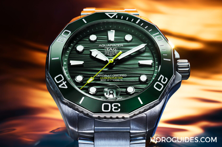 TAG HEUER - 潛水猛將升級！ TAG HEUER推出全新Aquaracer Professional 300日期腕表與GMT腕表