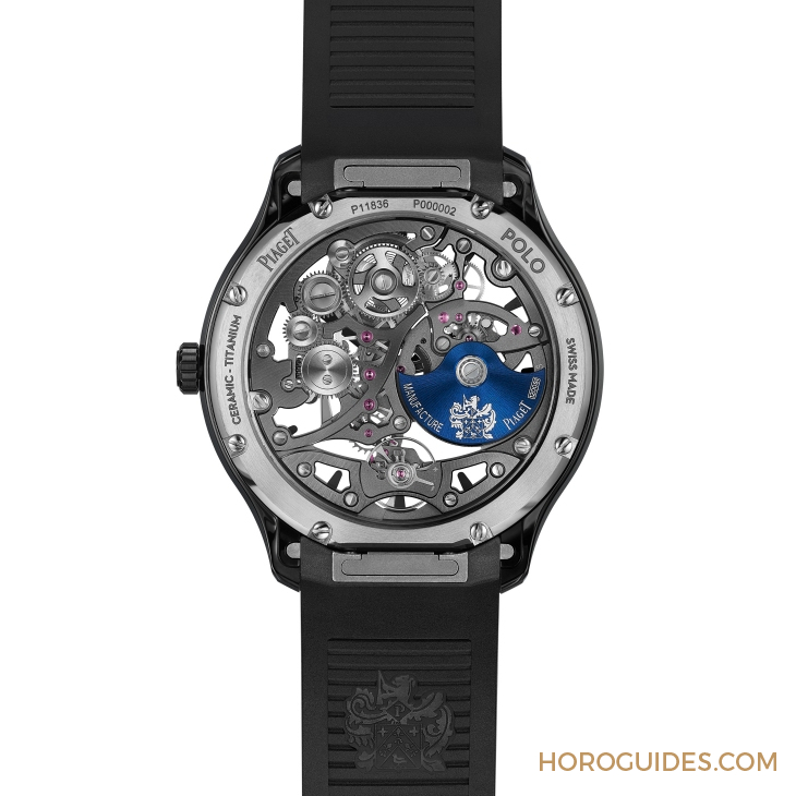 PIAGET - POLO - G0A49011 - PIAGET首款陶瓷表超薄現身！ 全新Polo Skeleton Ceramic登場