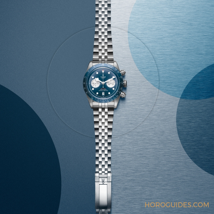 TUDOR - BLACK BAY - M79360B-0002 - 沉穩(wěn)帝舵藍(lán)新裝現(xiàn)身，TUDOR推出Black Bay Chrono “Blue”專門店限定版