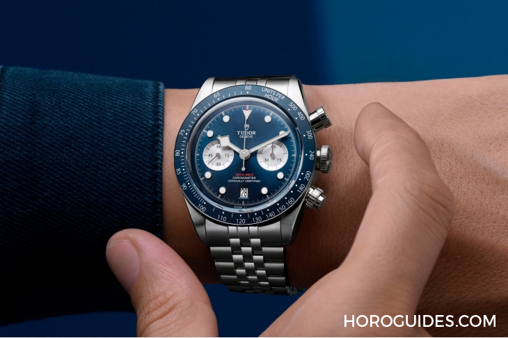 TUDOR - BLACK BAY - M79360B-0002 - 沉穩(wěn)帝舵藍(lán)新裝現(xiàn)身，TUDOR推出Black Bay Chrono “Blue”專門店限定版